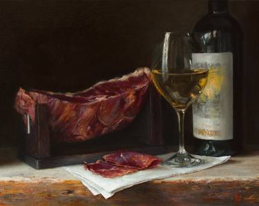 Print of Realism Food & Drink Paintings by Alexei Pal