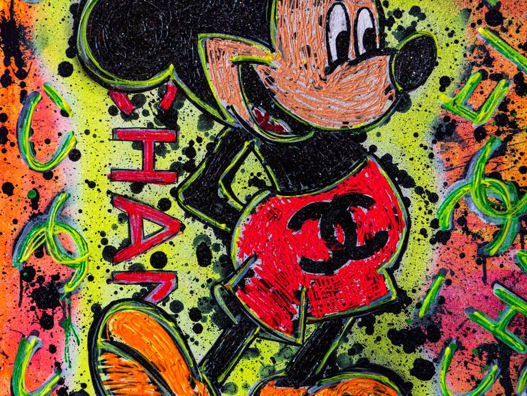 Original Art Deco Cartoon Painting by Jogis Art