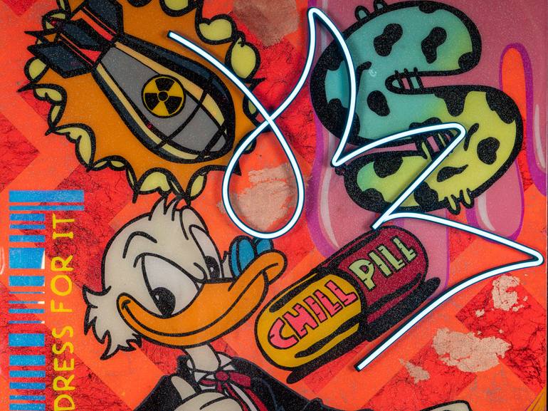 Original Pop Art Pop Culture/Celebrity Painting by Jogis Art