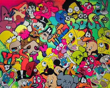 Minnie Mouse - Boss Girl - Artash Hakobyan - Acrylic on Canvas