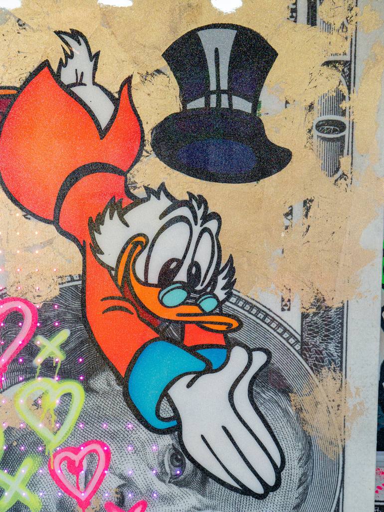 Original Pop Art Cartoon Painting by Jogis Art