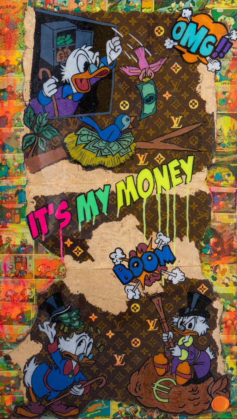 Original Pop Art Fashion Painting by Jogis Art