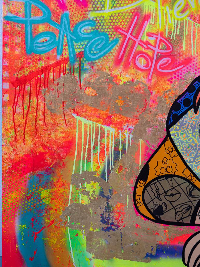 Original Modernism Pop Culture/Celebrity Painting by Jogis Art