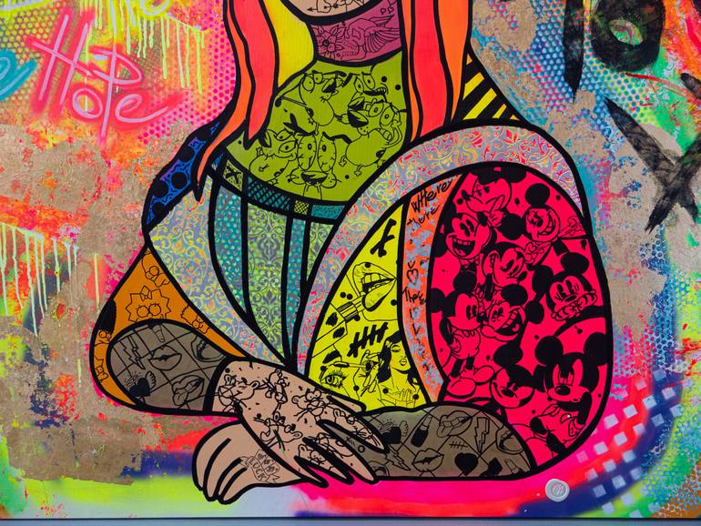 Original Modernism Pop Culture/Celebrity Painting by Jogis Art