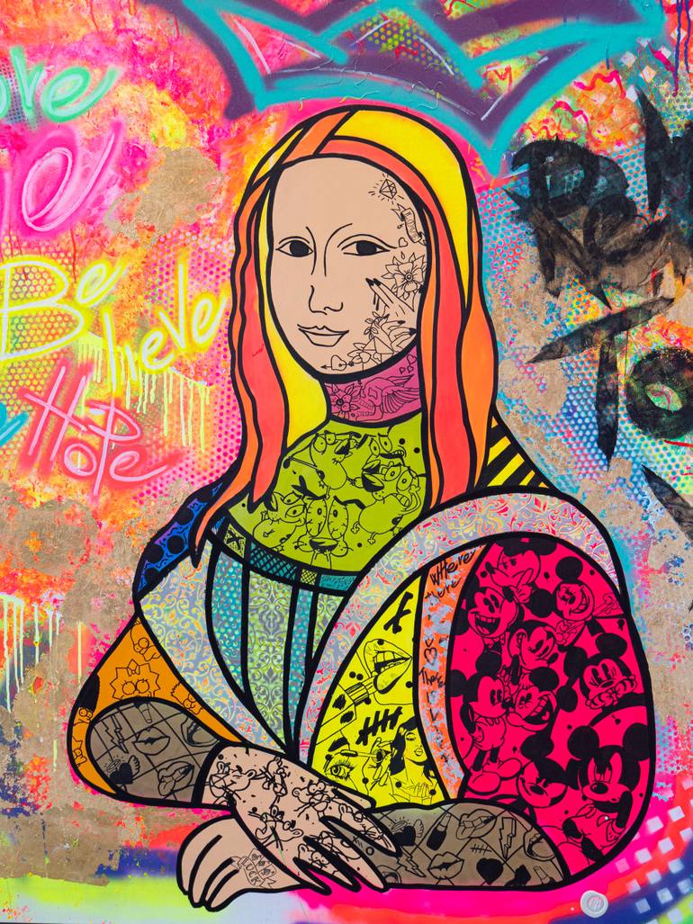 Original Modernism Pop Culture/Celebrity Painting by Jogis Art