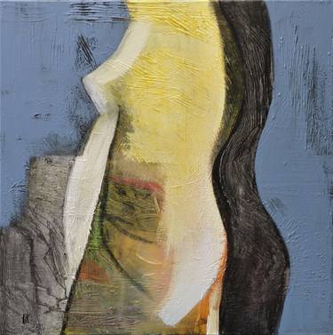 Print of Abstract Nude Paintings by Olga Kopeleva