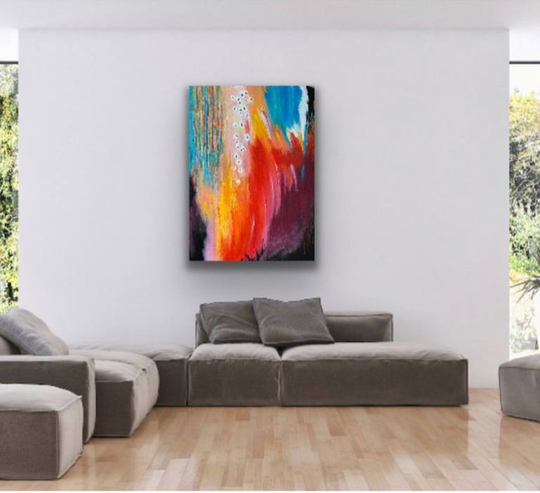 Original Figurative Abstract Painting by Aida Bell