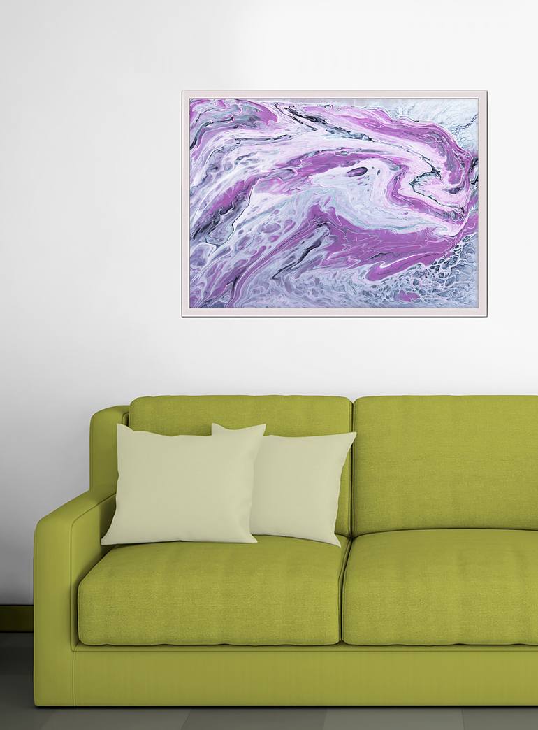 Original Abstract Expressionism Abstract Painting by Viktoriia Epifanova