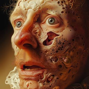 Original Conceptual Portrait Digital by Derek Redican