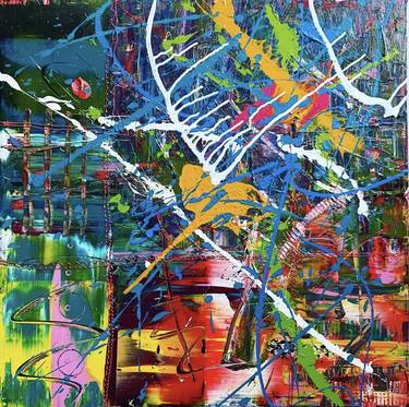 Original Abstract Paintings by Tony Seker