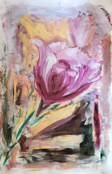 Original Floral Painting by Sarah Fenwick