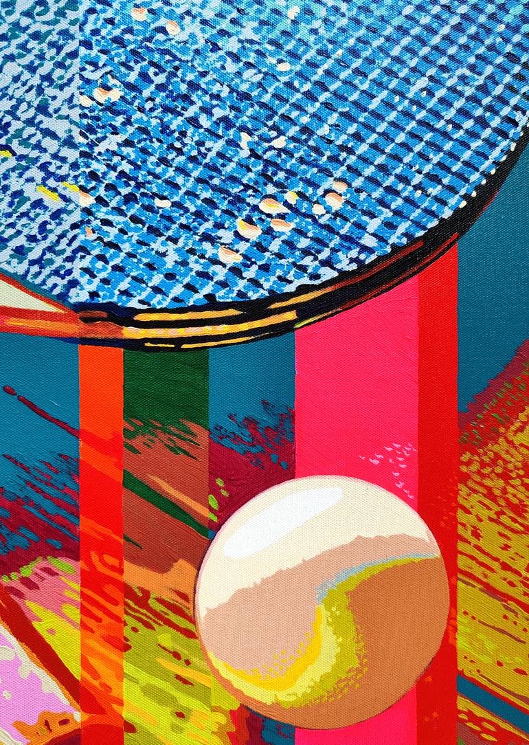 Original Abstract Still Life Painting by Sandro Chkhaidze
