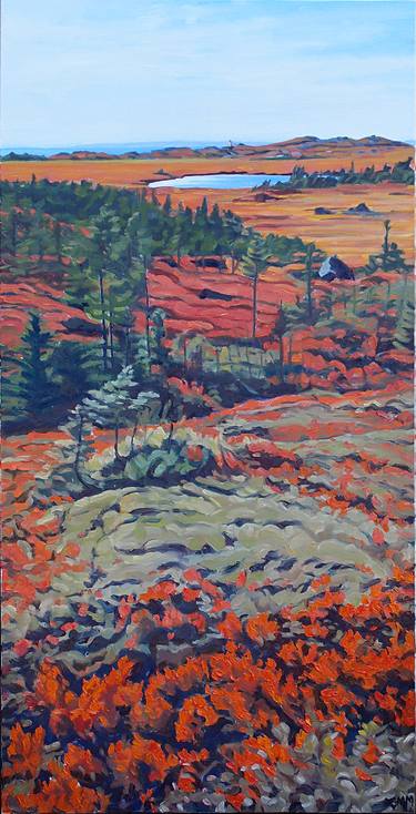 Original Impressionism Landscape Paintings by Carol Morrison