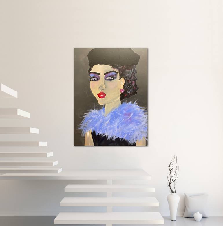 Original Women Painting by Annette Violet Sawers