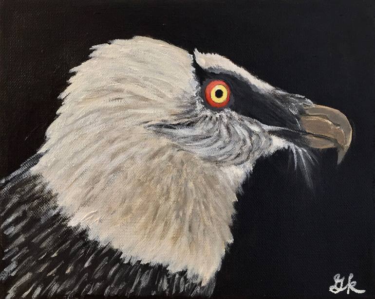 vulture painting