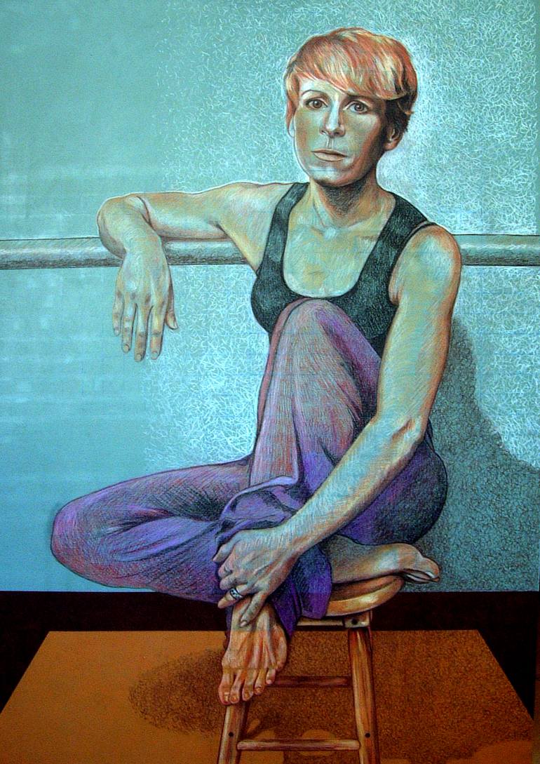 Original Portrait Painting by JOHN DULIEU