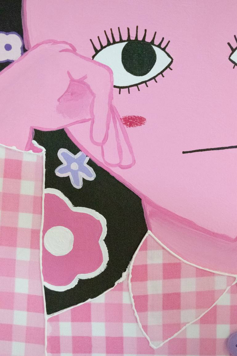 Original Folk People Painting by Emily Veldman