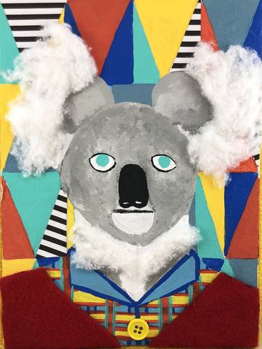 Saatchi Art Artist Emily Veldman; Painting, “Kevin Koala” #art
