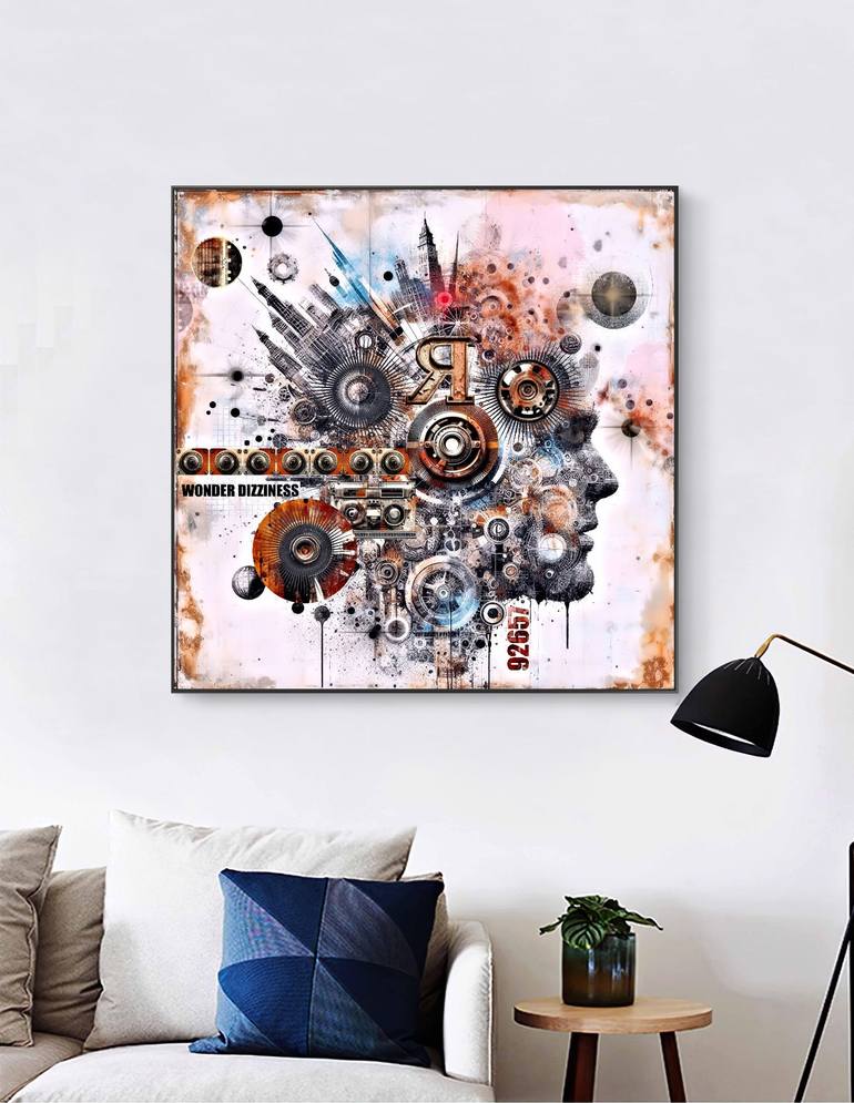 Original Conceptual Abstract Digital by Viorel Costea