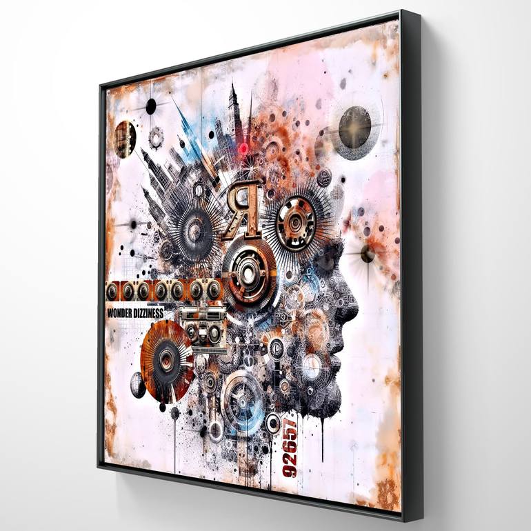 Original Conceptual Abstract Digital by Viorel Costea