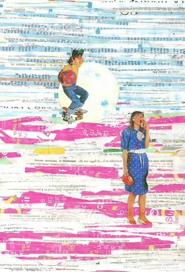 Original People Collage by Nina Papel