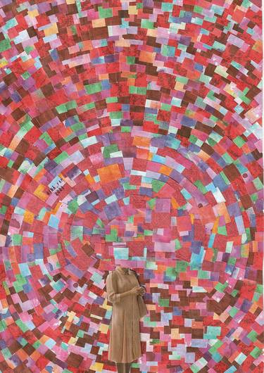 Print of Geometric Collage by Nina Papel