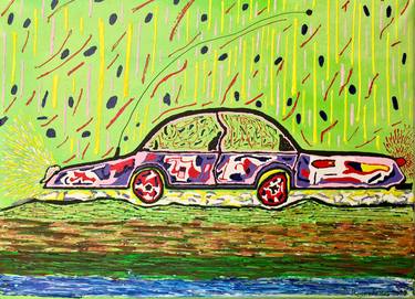 Original Automobile Paintings by Donatas Prusevicius