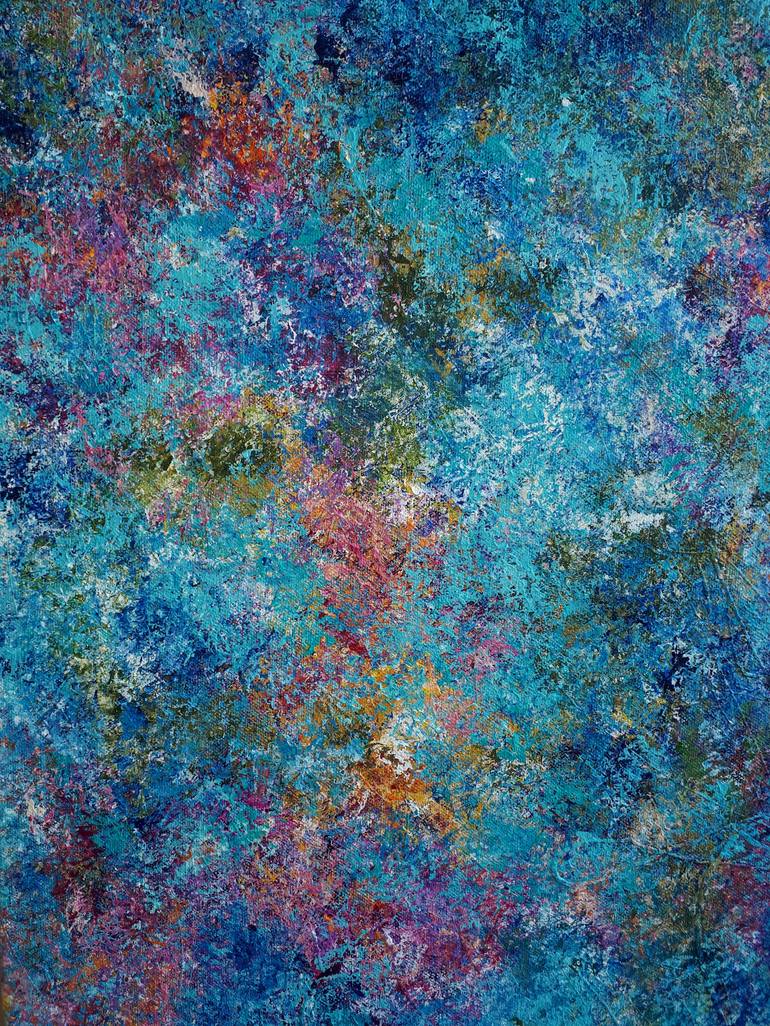 Original Abstract Painting by Francesco Ferrillo