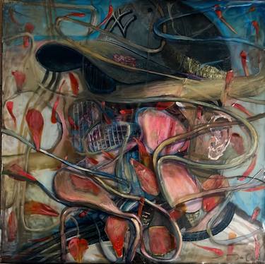 Original Modern Abstract Painting by Dan Sala