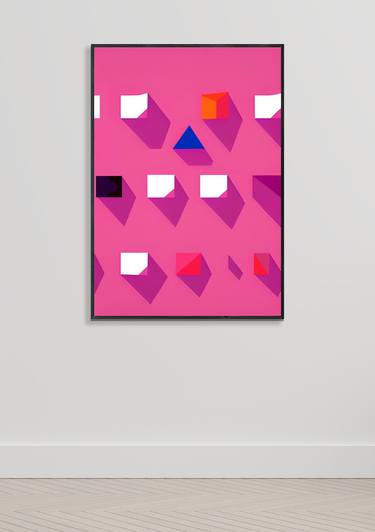 Original Geometric Paintings by Volodymyr Ivanchuk