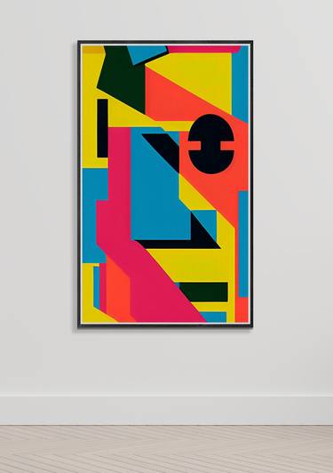 Original Geometric Paintings by Volodymyr Ivanchuk