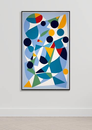 Original Geometric Paintings by Volodymyr Ivanchuk