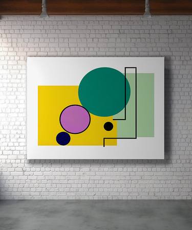 Original Modern Abstract Paintings by Volodymyr Ivanchuk