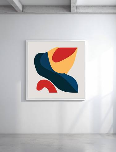 Original Conceptual Abstract Painting by Volodymyr Ivanchuk