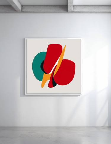 Original Conceptual Abstract Painting by Volodymyr Ivanchuk