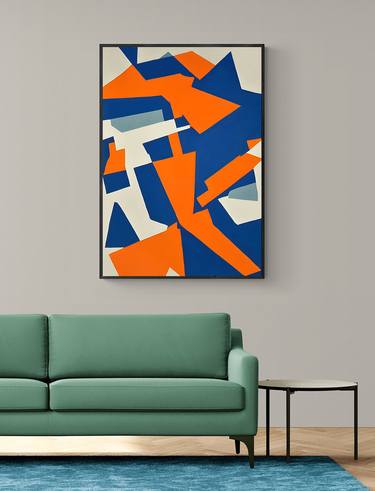 Original Minimalism Abstract Paintings by Volodymyr Ivanchuk