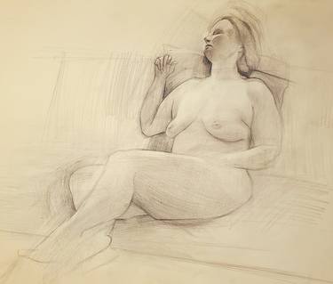 Original Realism Nude Drawings by Tony Girolo