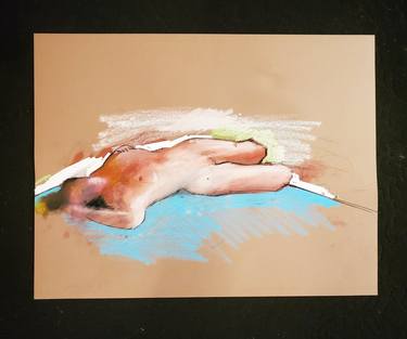 Original Figurative Nude Drawings by Tony Girolo