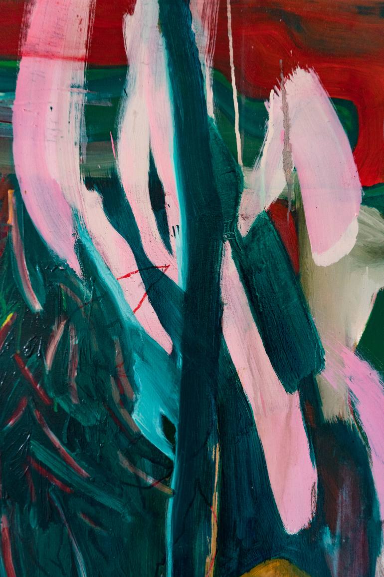 Original Abstract Expressionism Abstract Painting by Ana Flávia Garcia