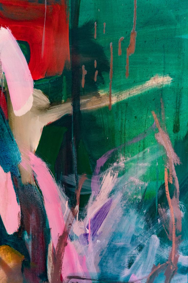 Original Abstract Expressionism Abstract Painting by Ana Flávia Garcia