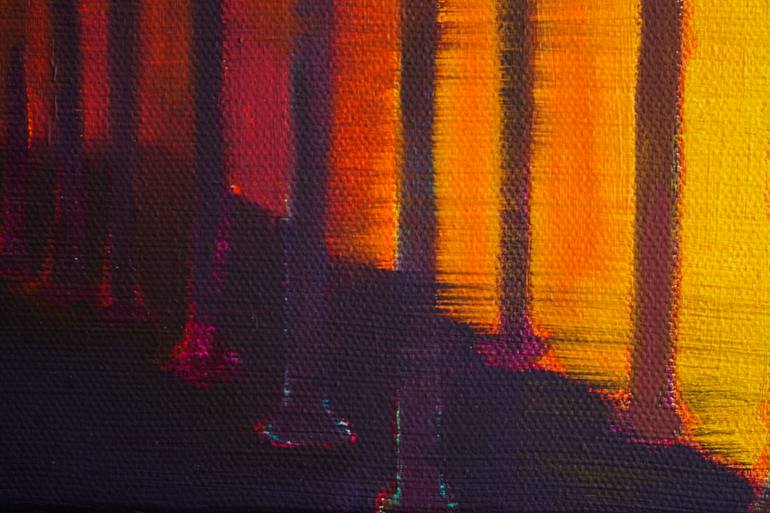 Original Classicism Architecture Painting by Ana Flávia Garcia