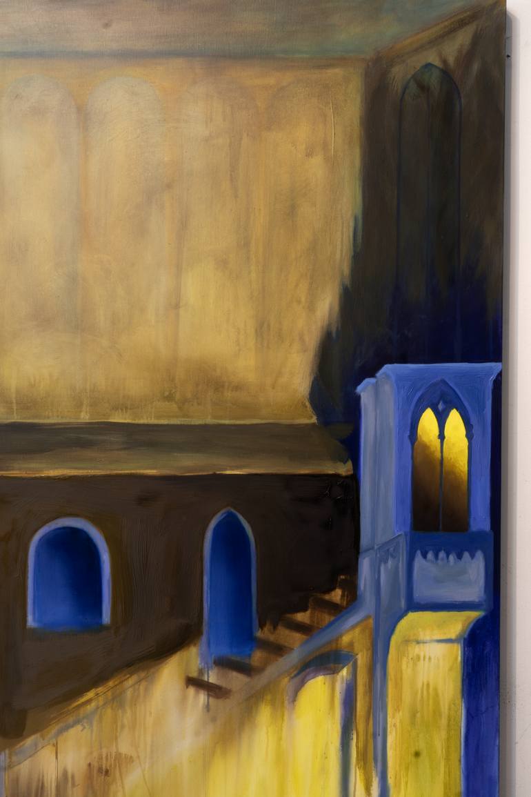 Original Contemporary Architecture Painting by Ana Flávia Garcia