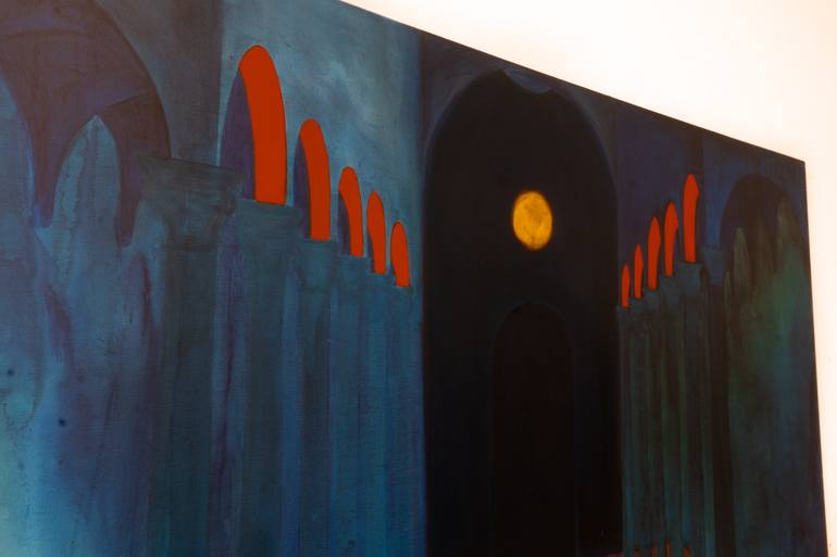 Original Contemporary Architecture Painting by Ana Flávia Garcia
