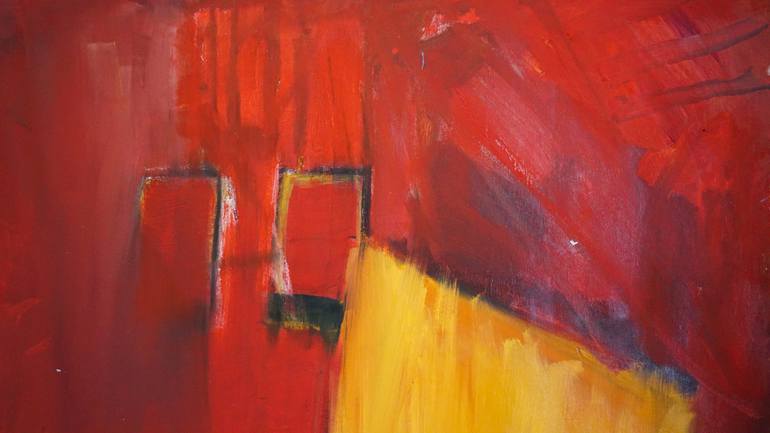 Original Abstract Expressionism Abstract Painting by Ana Flávia Garcia