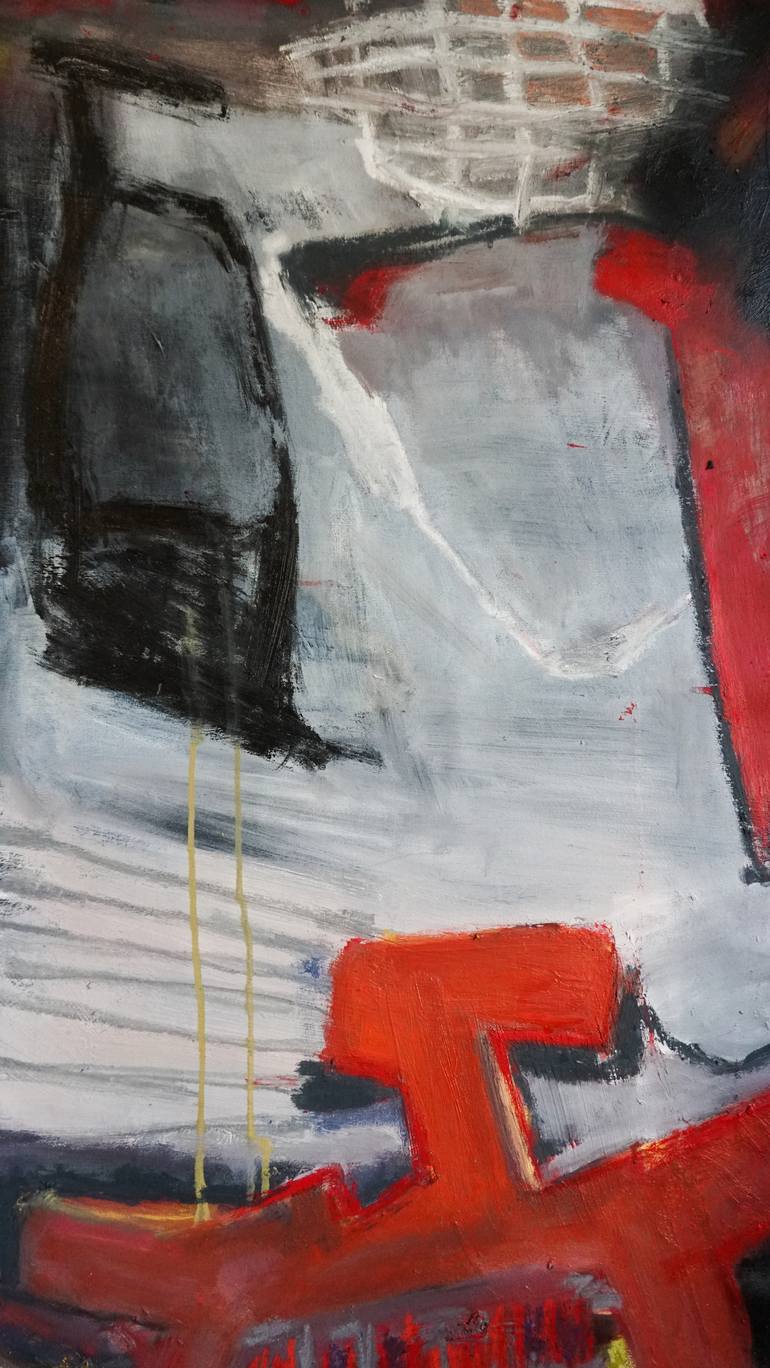 Original Abstract Expressionism Abstract Painting by Ana Flávia Garcia