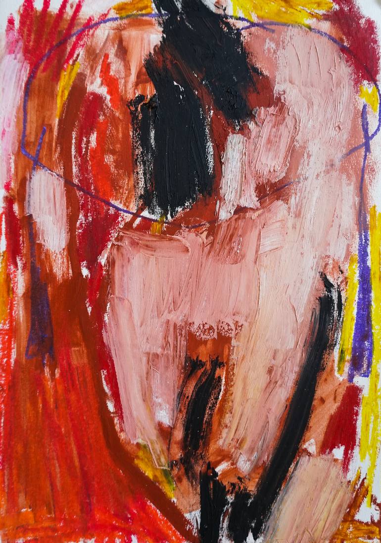 Print of Abstract Expressionism Abstract Paintings by Ana FláVia Garcia