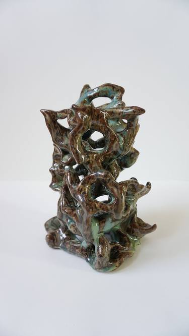 Original Abstract Expressionism Abstract Sculpture by Ana Flávia Garcia