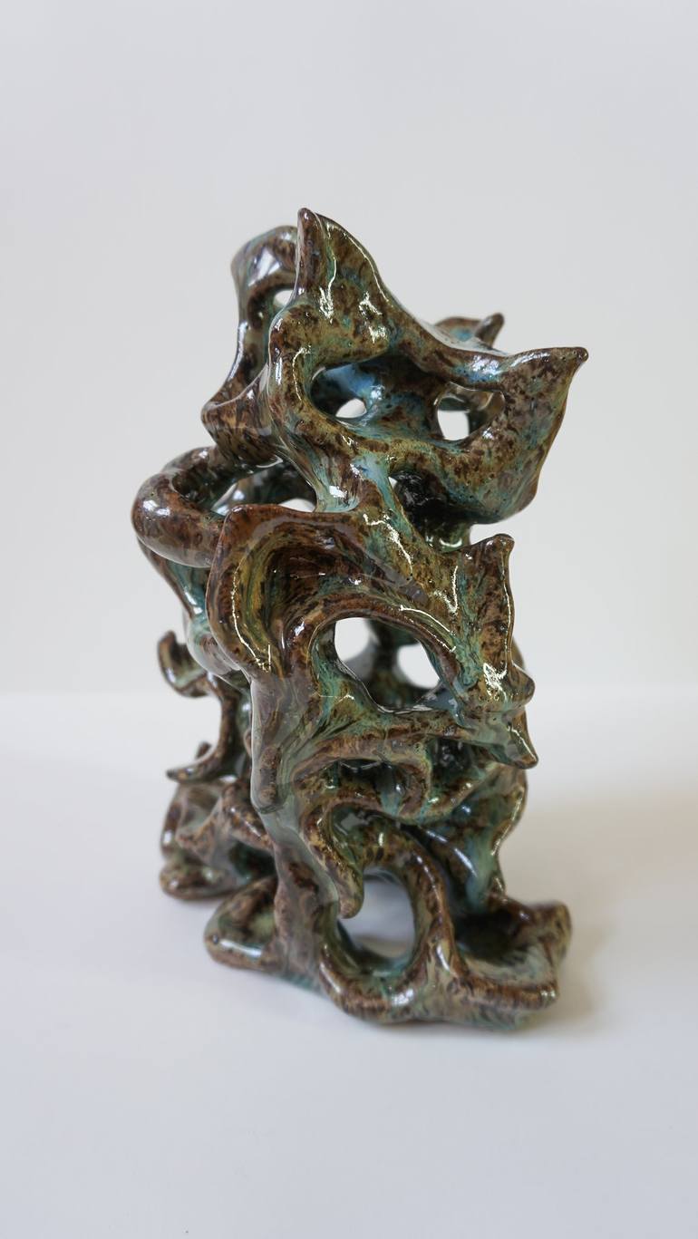 Original Abstract Expressionism Abstract Sculpture by Ana Flávia Garcia