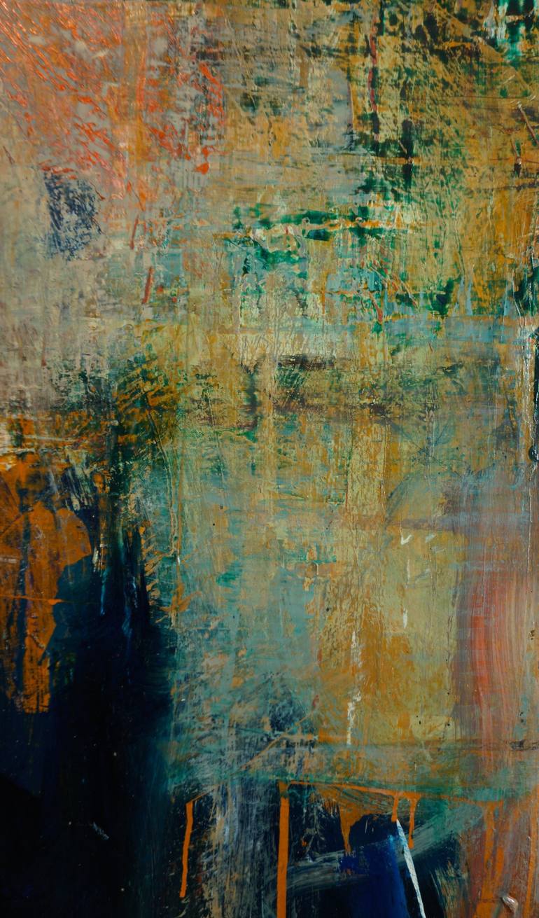 Original Abstract Expressionism Abstract Painting by Ana Flávia Garcia