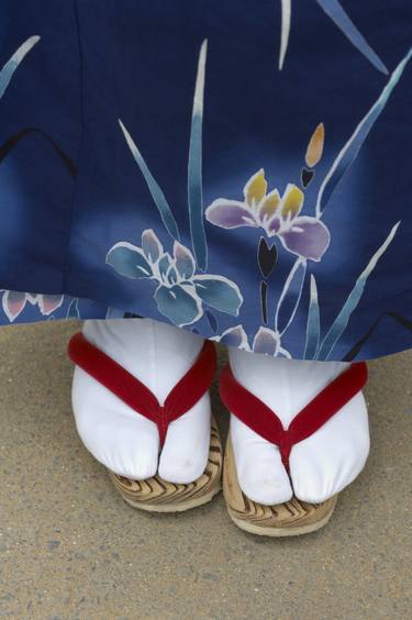 Japanese hostess Zori sandals - Limited Edition of 20 thumb